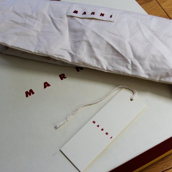 BNWT AW24 MARNI LEATHER SUEDE ANKLE COMBAT BOOTS 43 - Picture 10 of 16